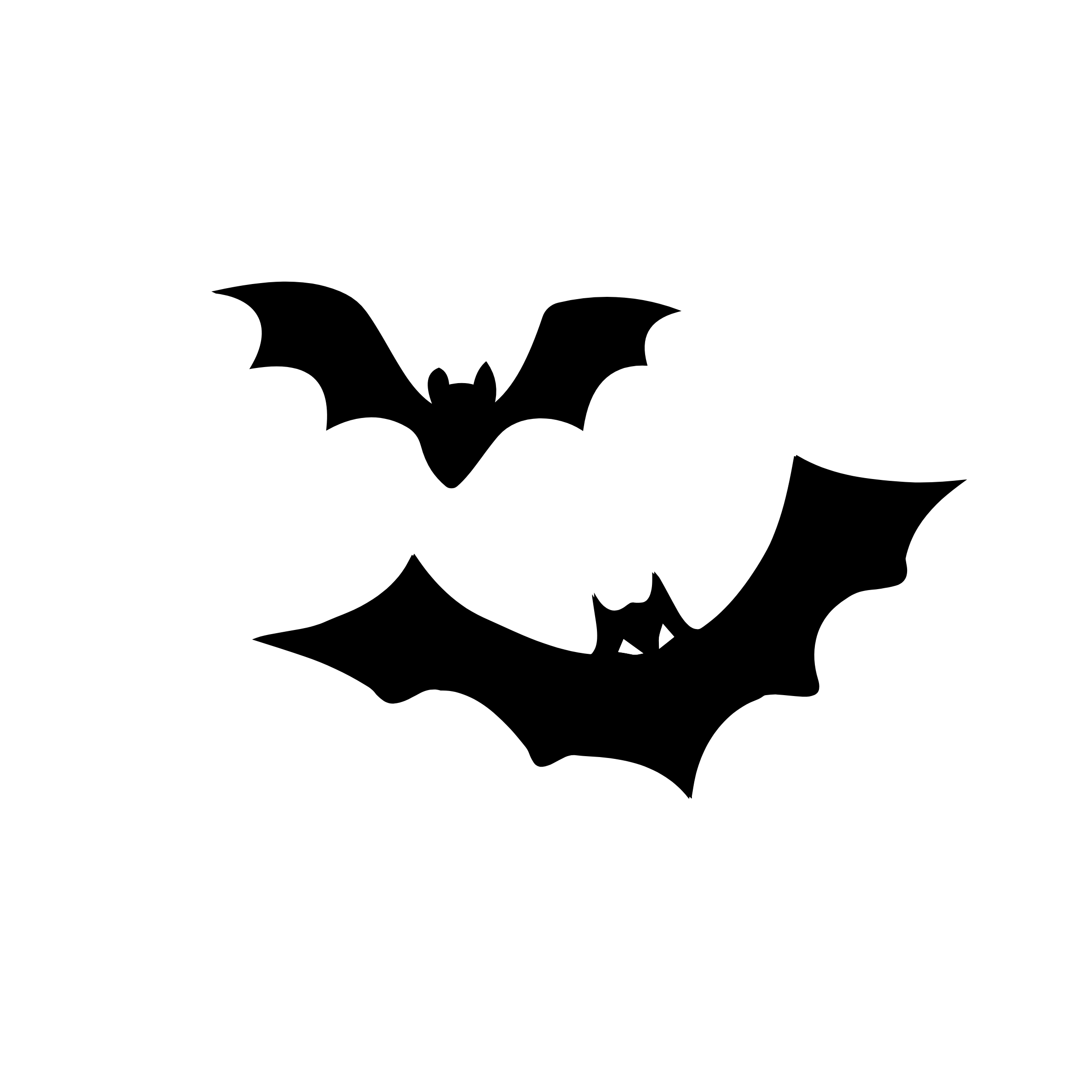 コウモリのイラスト