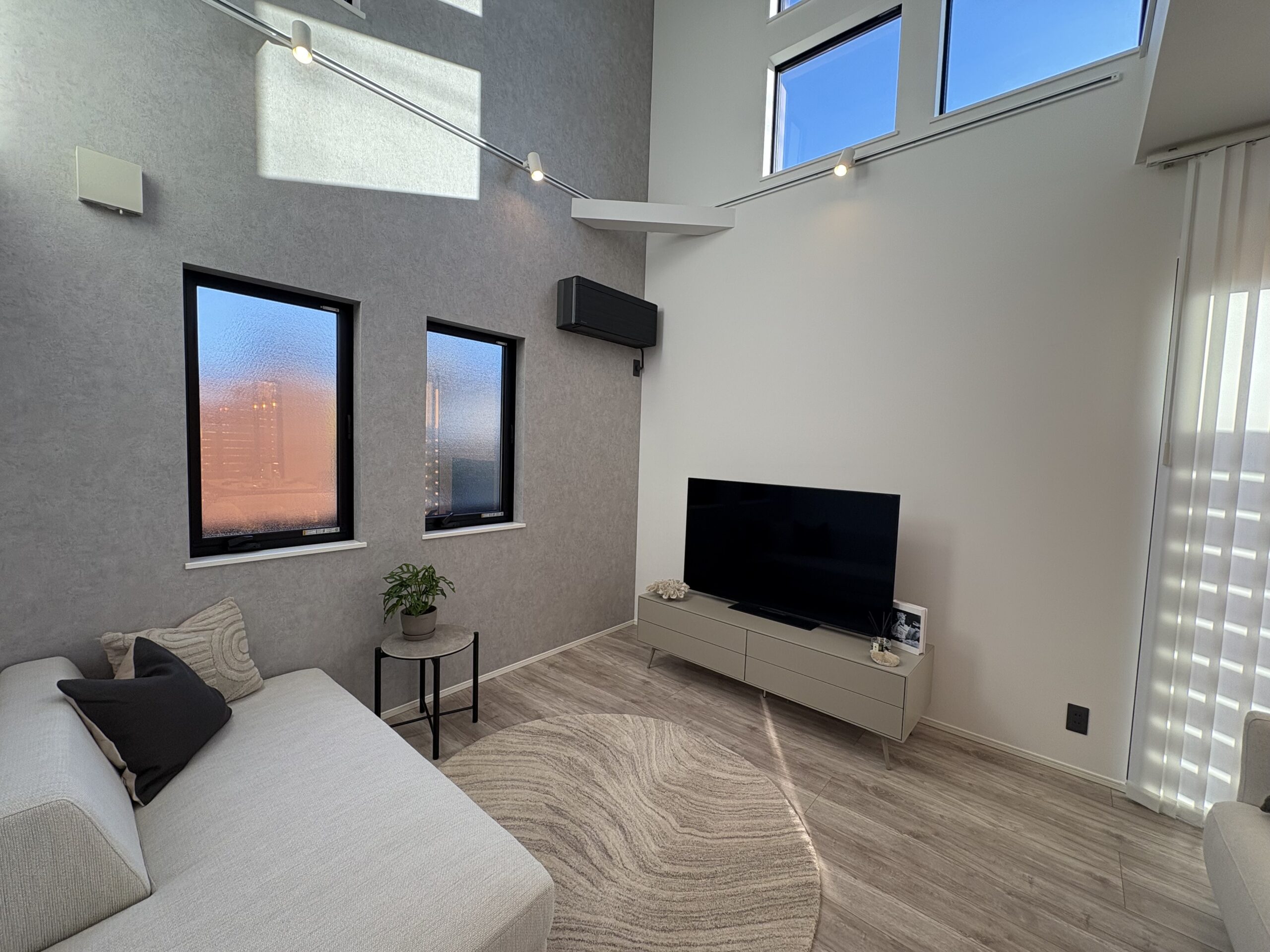 日中のリビング